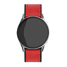Strap-it® Strap-it Samsung Galaxy Watch 6 - 40mm leren hybrid bandje (rood) Strap-it® Strap-it Samsung Galaxy Watch 6 - 40mm leren hybrid bandje (rood)