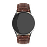 Strap-it® Strap-it Samsung Galaxy Watch 6 Classic 43mm leather crocodile grain band (bruin) Strap-it® Strap-it Samsung Galaxy Watch 6 Classic 43mm leather crocodile grain band (bruin)