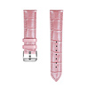 Strap-it® Strap-it Samsung Galaxy Watch 6 Classic 43mm leather crocodile grain band (roze) Strap-it® Strap-it Samsung Galaxy Watch 6 Classic 43mm leather crocodile grain band (roze)