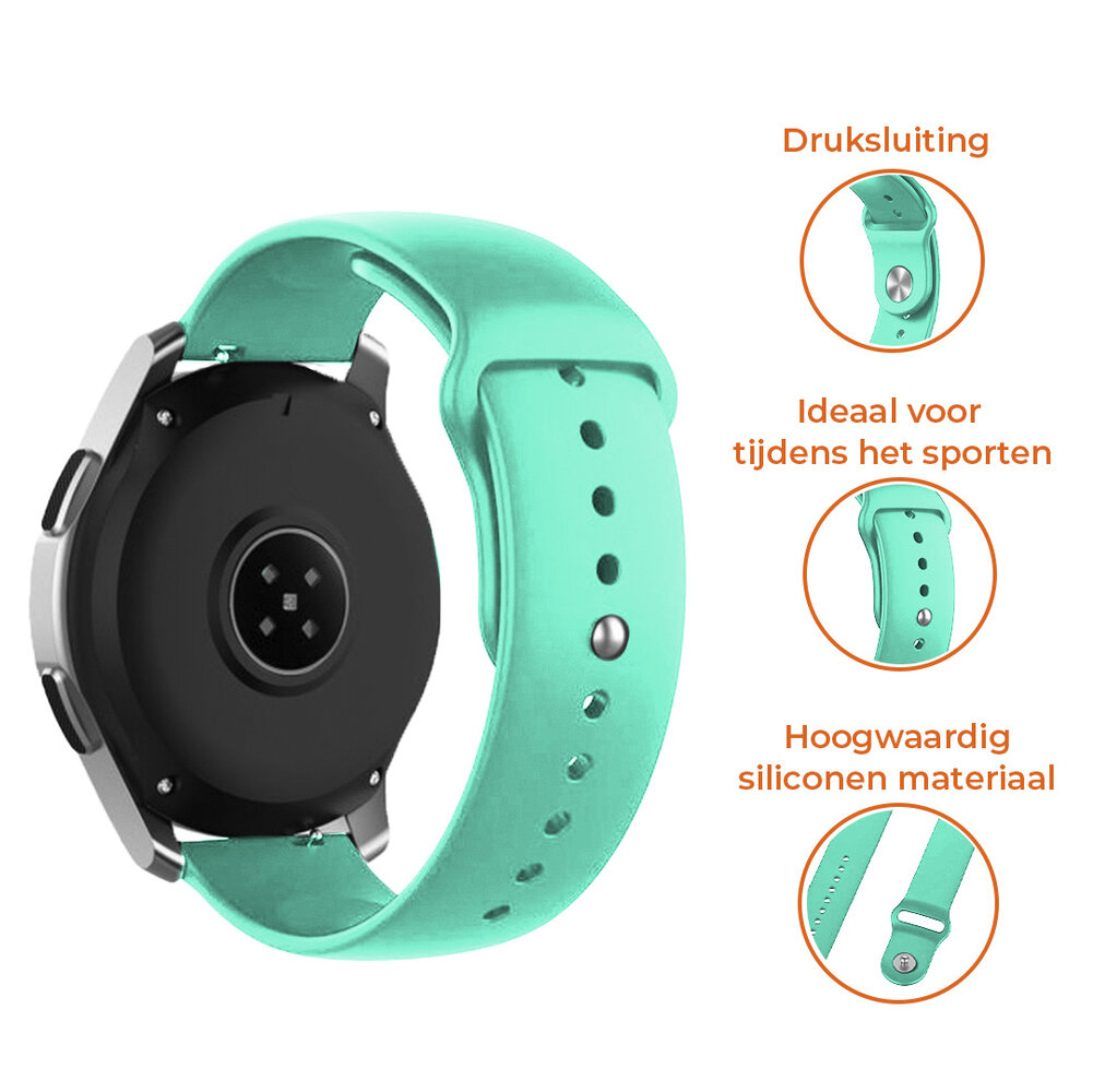 Strap-it® Strap-it Xiaomi Mi Watch sport band (aqua)