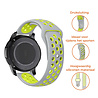 Strap-it® Strap-it Amazfit GTS 3 sport band (grijs/geel) Strap-it® Strap-it Amazfit GTS 3 sport band (grijs/geel)