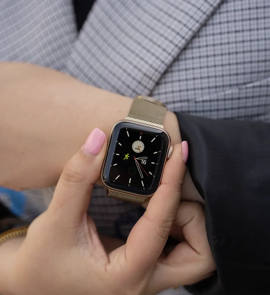 Strap-it® Strap-it Apple Watch Ultra Milanese band (champagne) Strap-it® Strap-it Apple Watch Ultra Milanese band (champagne)