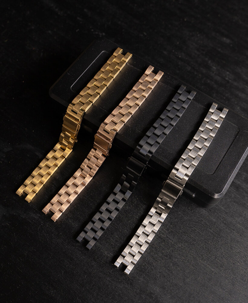 Strap-it® Strap-it Garmin Lily stalen band (zilver) Strap-it® Strap-it Garmin Lily stalen band (zilver)