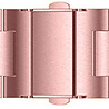 Strap-it® Strap-it Samsung Galaxy Watch 6 Classic 47mm stalen band (roze) Strap-it® Strap-it Samsung Galaxy Watch 6 Classic 47mm stalen band (roze)