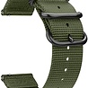 Strap-it® Strap-it Samsung Galaxy Watch 6 - 44mm nylon gesp band (groen) Strap-it® Strap-it Samsung Galaxy Watch 6 - 44mm nylon gesp band (groen)