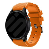 Strap-it® Samsung Galaxy Watch 6 - 40mm siliconen bandje (oranje)