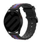 Strap-it® Strap-it Samsung Galaxy Watch 6 - 40mm Special Edition Band (zwart/blauw)