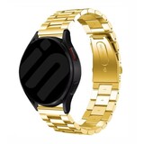 Strap-it® Samsung Galaxy Watch 6 Classic 43mm stalen band (goud) Strap-it® Samsung Galaxy Watch 6 Classic 43mm stalen band (goud)