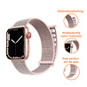 Strap-it® Strap-it Apple Watch Ultra nylon loop bandje (roze) Strap-it® Strap-it Apple Watch Ultra nylon loop bandje (roze)