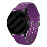 Strap-it® Strap-it Samsung Galaxy Watch 6 - 40mm siliconen bandje met gaatjes (paars) Strap-it® Strap-it Samsung Galaxy Watch 6 - 40mm siliconen bandje met gaatjes (paars)