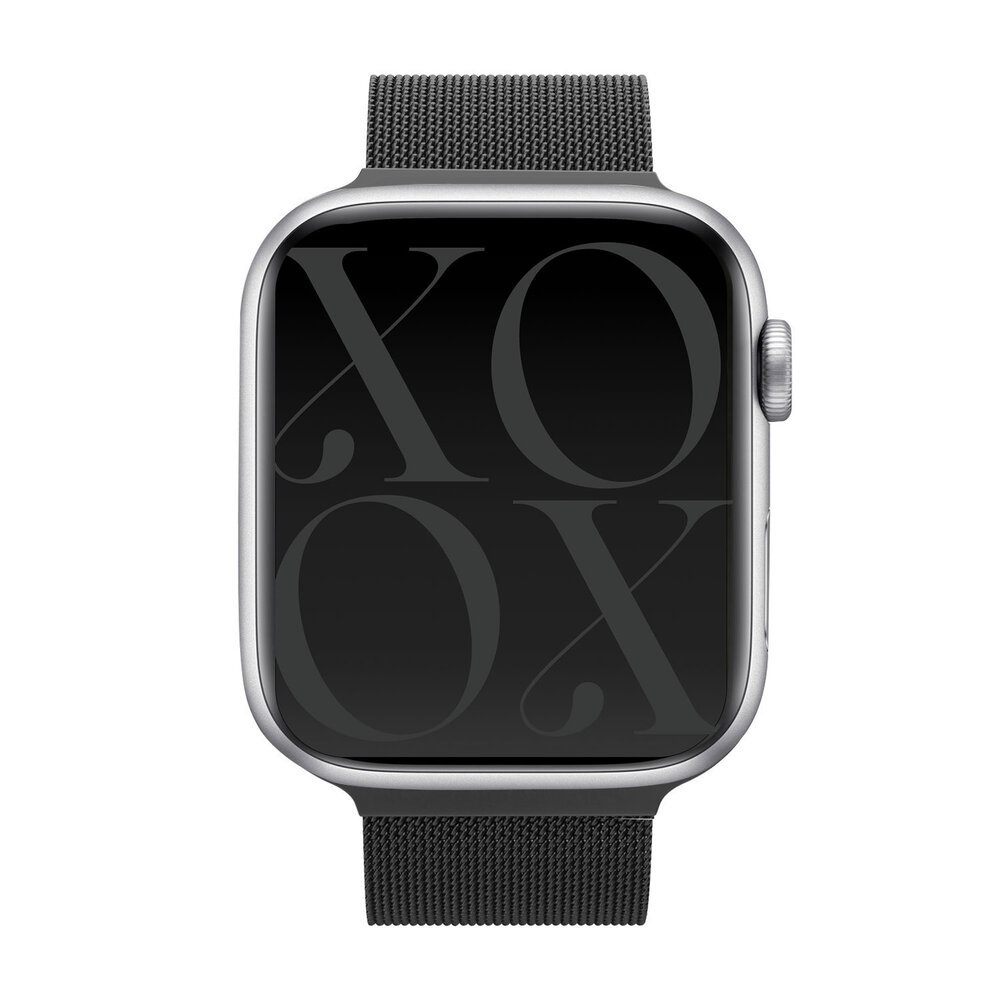 xoxo Wildhearts xoxo Wildhearts Apple Watch Milanese band (zwart) xoxo Wildhearts xoxo Wildhearts Apple Watch Milanese band (zwart)