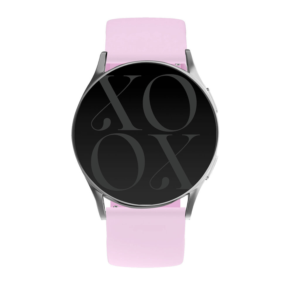 xoxo Wildhearts xoxo Wildhearts Samsung Galaxy Watch 3 41mm siliconen bandje (roze)
