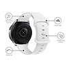 xoxo Wildhearts xoxo Wildhearts Samsung Galaxy Watch 6 Classic - 47mm siliconen bandje (wit) xoxo Wildhearts xoxo Wildhearts Samsung Galaxy Watch 6 Classic - 47mm siliconen bandje (wit)