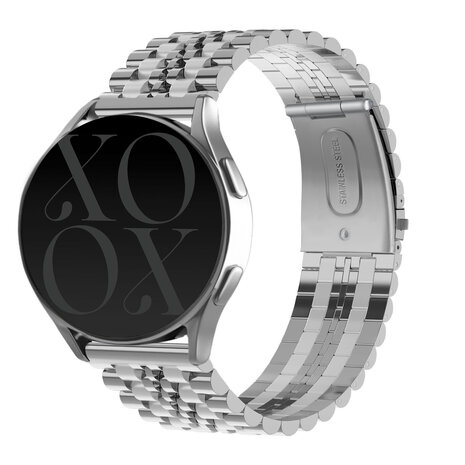 xoxo Wildhearts xoxo Wildhearts Samsung Galaxy Watch 42mm stalen bandje (zilver)
