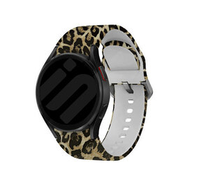 Strap-it® Lucky Leopard Samsung Galaxy Watch 6 Classic 43mm bandje