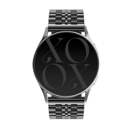 xoxo Wildhearts xoxo Wildhearts OnePlus Watch stalen bandje (zwart)