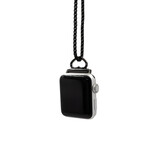 Strap-it® Apple Watch ketting met hartje (zwart)
