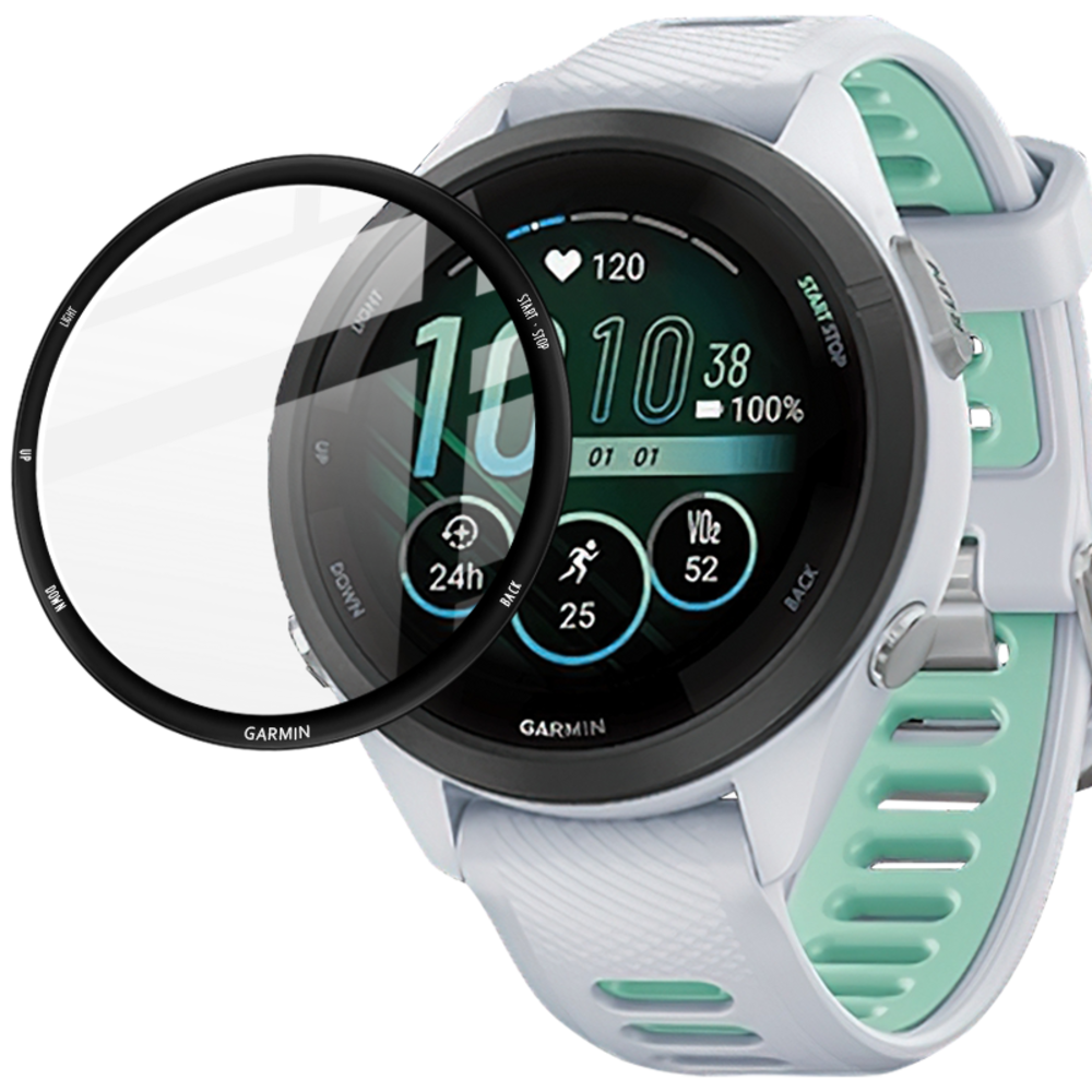 Garmin Forerunner 265s screen protector PMMA Smartwatchbanden.nl