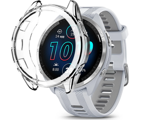 Strap-it® Garmin Forerunner 265s TPU case (transparant)