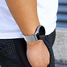 Strap-it® Strap-it Garmin Vivoactive 4 Milanese band - 45mm - zilver Strap-it® Strap-it Garmin Vivoactive 4 Milanese band - 45mm - zilver