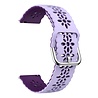 Strap-it® Strap-it Amazfit GTS 2 siliconen bandje met patroon (lila/paars) Strap-it® Strap-it Amazfit GTS 2 siliconen bandje met patroon (lila/paars)