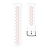 Strap-it® Strap-it Polar Ignite 3 siliconen bandje met patroon (wit/roze) Strap-it® Strap-it Polar Ignite 3 siliconen bandje met patroon (wit/roze)