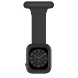 Strap-it® Apple Watch verpleegkundige band met case (zwart)