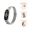Strap-it® Strap-it Xiaomi Mi Band 7 Milanese band (zilver) Strap-it® Strap-it Xiaomi Mi Band 7 Milanese band (zilver)