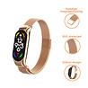 Strap-it® Strap-it Xiaomi Mi Band 7 Milanese band (rosé goud) Strap-it® Strap-it Xiaomi Mi Band 7 Milanese band (rosé goud)