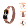 Strap-it® Strap-it Xiaomi Mi Band 7 Milanese band (rosé pink) Strap-it® Strap-it Xiaomi Mi Band 7 Milanese band (rosé pink)