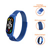 Strap-it® Strap-it Xiaomi Mi Band 7 Milanese band (blauw) Strap-it® Strap-it Xiaomi Mi Band 7 Milanese band (blauw)