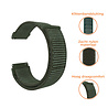 Strap-it® Strap-it Amazfit GTS 3 nylon band (donkergroen) Strap-it® Strap-it Amazfit GTS 3 nylon band (donkergroen)