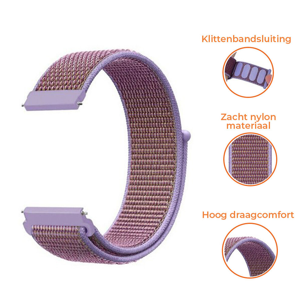 Strap-it® Strap-it Polar Ignite 2 nylon band (lila)