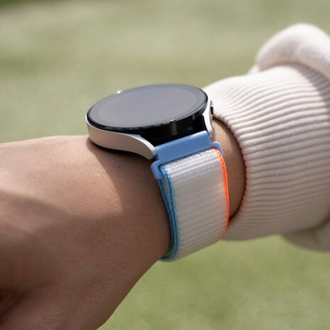 Strap-it® Strap-it Polar Ignite nylon bandje (milk white)