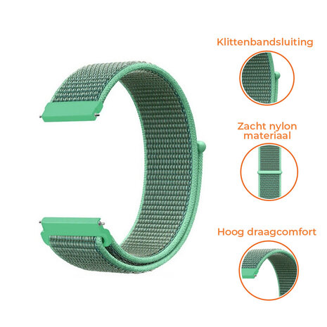 Strap-it® Strap-it Polar Ignite nylon band (mint) Strap-it® Strap-it Polar Ignite nylon band (mint)