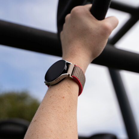 Strap-it® Strap-it Xiaomi Mi Watch nylon band (neon pink)