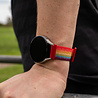 Strap-it® Strap-it Samsung Gear Sport nylon band (regenboog) Strap-it® Strap-it Samsung Gear Sport nylon band (regenboog)