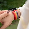 Strap-it® Strap-it Samsung Gear Sport nylon band (regenboog) Strap-it® Strap-it Samsung Gear Sport nylon band (regenboog)