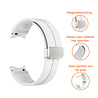 Strap-it® Strap-it Samsung Galaxy Watch 4 Classic 46mm magnetische sport band (wit) Strap-it® Strap-it Samsung Galaxy Watch 4 Classic 46mm magnetische sport band (wit)