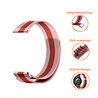Strap-it® Strap-it Huawei Watch GT 3 Pro 43mm Milanese band (rood/roze) Strap-it® Strap-it Huawei Watch GT 3 Pro 43mm Milanese band (rood/roze)