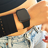 Strap-it® Strap-it Apple Watch magnetisch D-Buckle bandje (zwart) Strap-it® Strap-it Apple Watch magnetisch D-Buckle bandje (zwart)