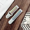 Strap-it® Strap-it Samsung Gear Sport sport band (wit kleurrijk) Strap-it® Strap-it Samsung Gear Sport sport band (wit kleurrijk)