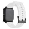 Strap-it® Strap-it Amazfit GTS 3 silicone hexa band (wit) Strap-it® Strap-it Amazfit GTS 3 silicone hexa band (wit)