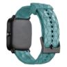 Strap-it® Strap-it Amazfit GTS 2 silicone hexa band (grijsblauw) Strap-it® Strap-it Amazfit GTS 2 silicone hexa band (grijsblauw)