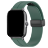 Strap-it® Strap-it Amazfit GTS 3 D-buckle siliconen bandje (donkergroen) Strap-it® Strap-it Amazfit GTS 3 D-buckle siliconen bandje (donkergroen)