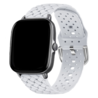 Strap-it® Strap-it Amazfit GTS 3 gevlochten siliconen bandje (grijs) Strap-it® Strap-it Amazfit GTS 3 gevlochten siliconen bandje (grijs)