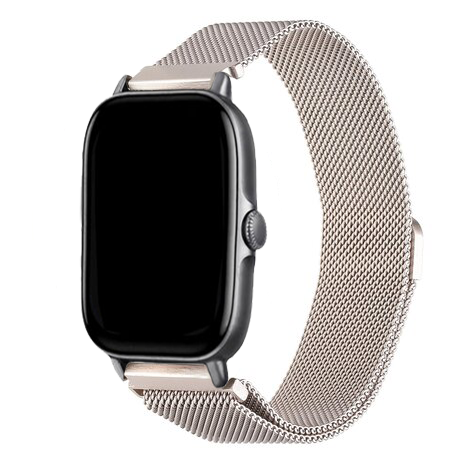 Strap-it® Strap-it Xiaomi Amazfit Bip Milanese band (sterrenlicht)