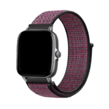 Strap-it® Amazfit GTS 2 nylon bandje (true berry)