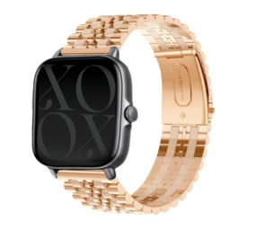 xoxo Wildhearts xoxo Wildhearts Xiaomi Amazfit Bip stalen bandje (rosé goud) xoxo Wildhearts xoxo Wildhearts Xiaomi Amazfit Bip stalen bandje (rosé goud)