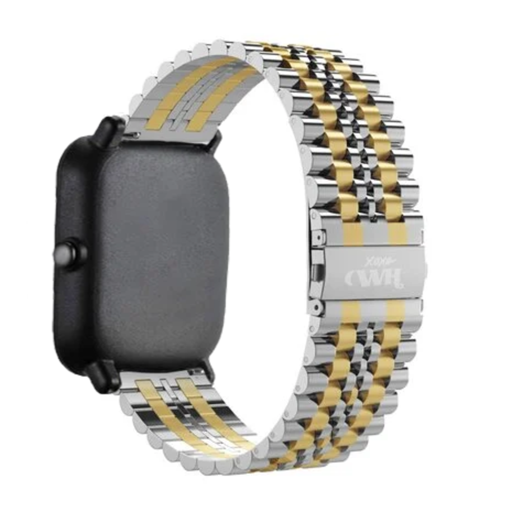 xoxo Wildhearts xoxo Wildhearts Xiaomi Amazfit Bip stalen bandje (zilver/goud)